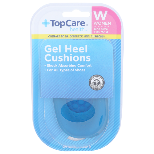 Topcare Health Women Gel Heel Cushions - 1 Count