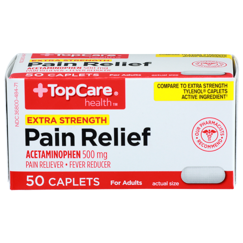 Topcare Health For Adults Pain Relief - 50 Count