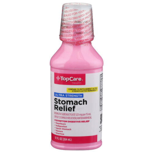 Top Care Health Ultra Strength Stomach Relief - 12 Fluid Ounce