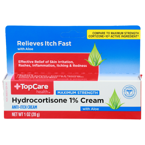 Topcare Health With Aloe Anti-Itch Cream - 1 Ounce