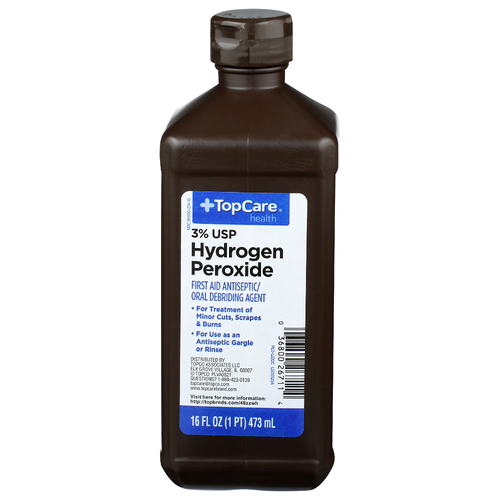 Topcare Hyrdrogen Peroxide - 16 Fluid Ounce