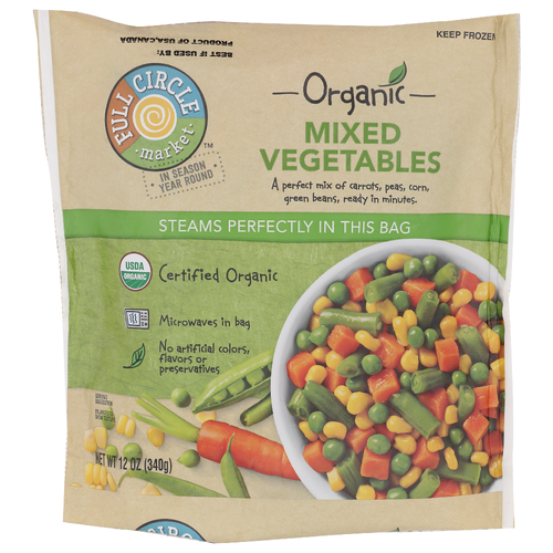 Full Circle Market Mixed Vegetables - 12 Ounce