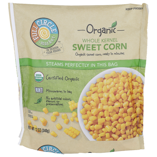 Full Circle Market Whole Kernel Sweet Corn - 12 Ounce