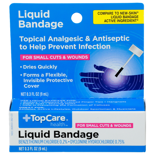 Topcare Health Liquid Bandage - 0.3 Fluid Ounce