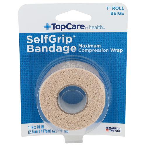 Topcare Health Maximum Compression Wrap Selfgrip Bandage - 1 Count