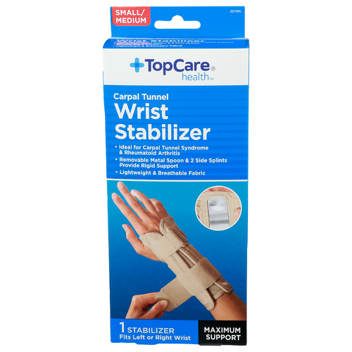 Topcare Health Smallmedium Carpal Tunnel Wrist Stabilizer - 1 Count