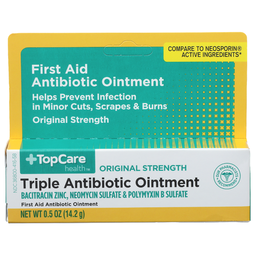 Topcare Health Original Strength First Aid Antibiotic Ointment - 0.5 Ounce