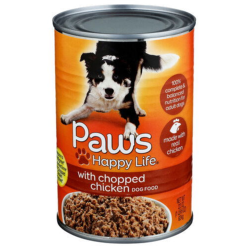 Paws Happy Life Dog Chpd Chckn - 22 Ounce Image 1 of 4