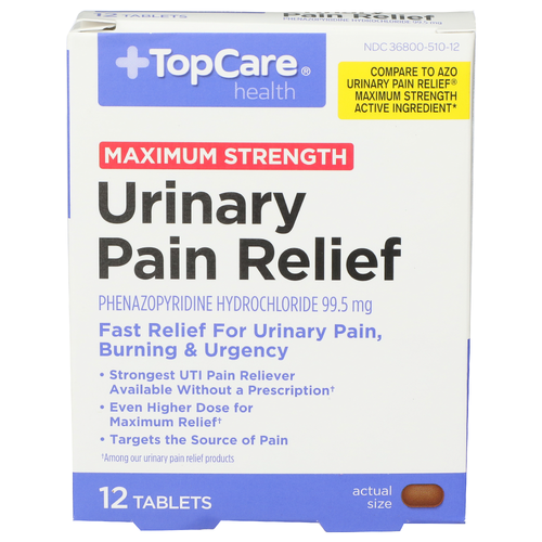 Topcare Health Urinary Pain Relief - 12 Count