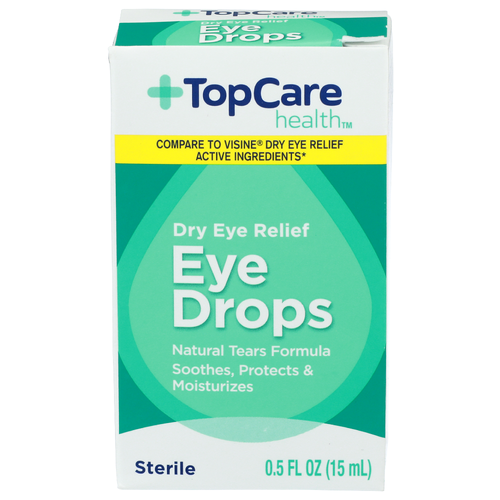 Topcare Health Dry Eye Relief Drops - 0.5 Fluid Ounce