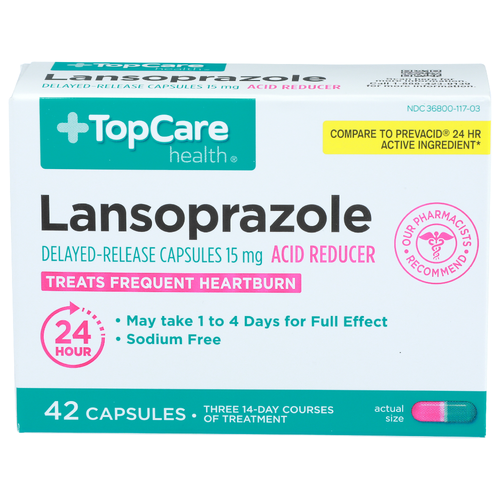 Topcare Health Lansoprazole - 42 Count