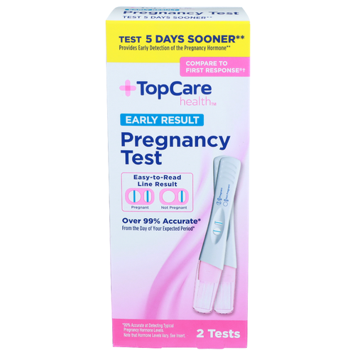 Topcare Health Pregnancy Test - 2 Count