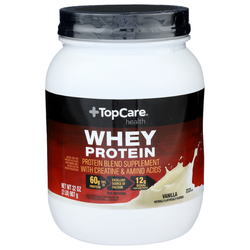 Topcare Health Vanilla Whey Protein - 32 Ounce