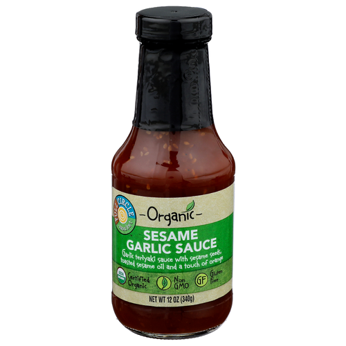 Full Circle Market Sesame Garlic Sauce - 12 Ounce