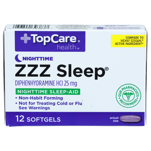 Topcare Health Nighttime Zzz Sleep - 12 Count