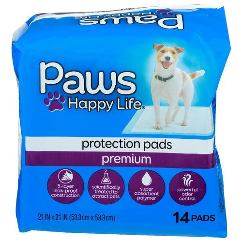 Paws Happy Life Premium Protection Pads - 14 Count