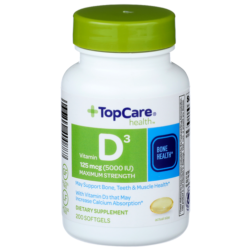 Topcare Health Vitamin D3 - 200 Count
