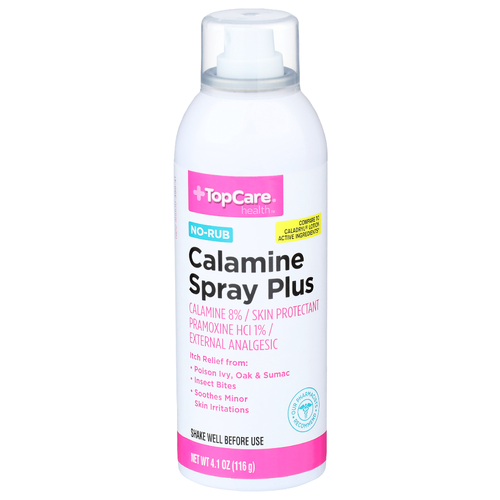 Topcare Health No-Rub Calamine Spray Plus - 4.1 Ounce