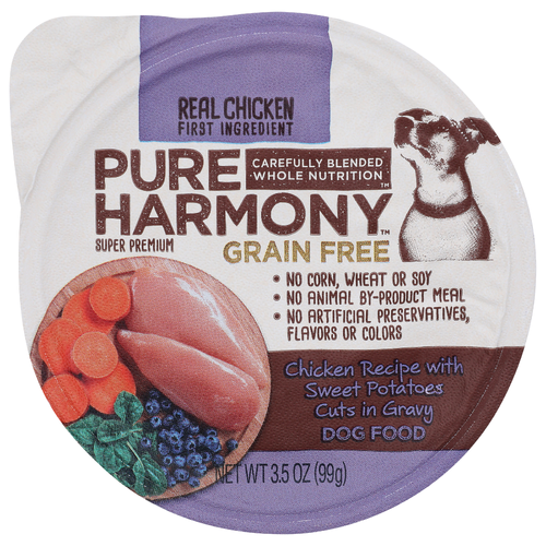 Pure Harmony Grain Free Chicken Dog Food - 3.5 Ounce