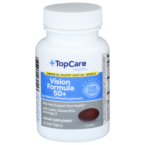 Topcare Health Vision Formula 50+ - 50 Count
