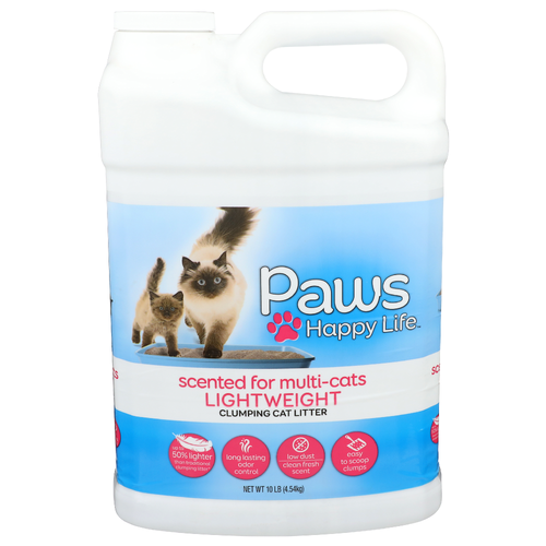 Paws Happy Life Clumping Cat Litter - 10 Pound