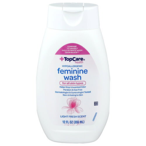 Topcare Health Light Fresh Scent Hypoallergenic Feminine Wash - 12 Fluid Ounce Image 1 of 3