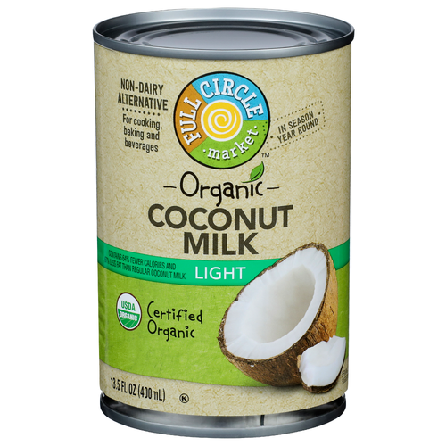 Full Circle Market Light Coconut Milk - 13.5 Fluid Ounce