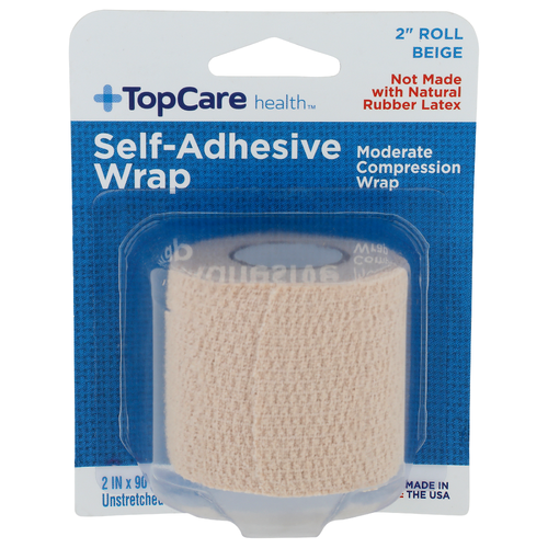 Topcare Health Self-Adhesive Wrap Moderate Compression - 1 Each
