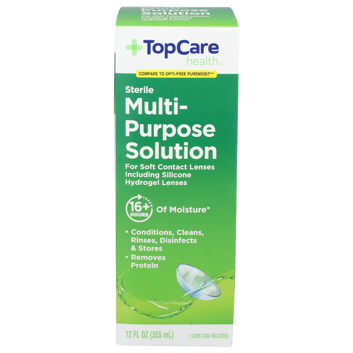 Topcare Health Sterile Multi-Purpose Solution - 12 Fluid Ounce