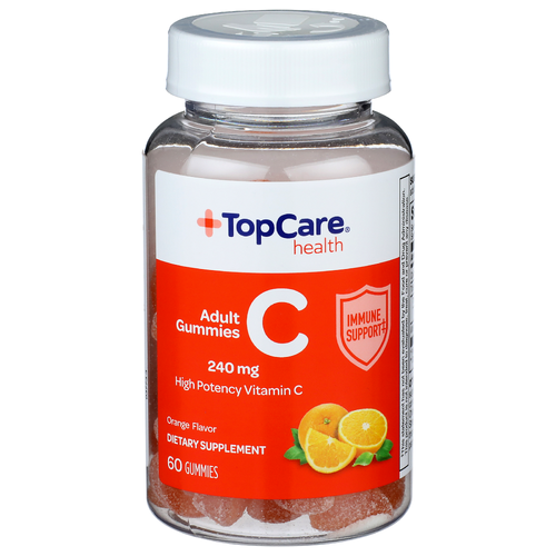 Topcare Health Orange Adult Gummies c - 60 Count