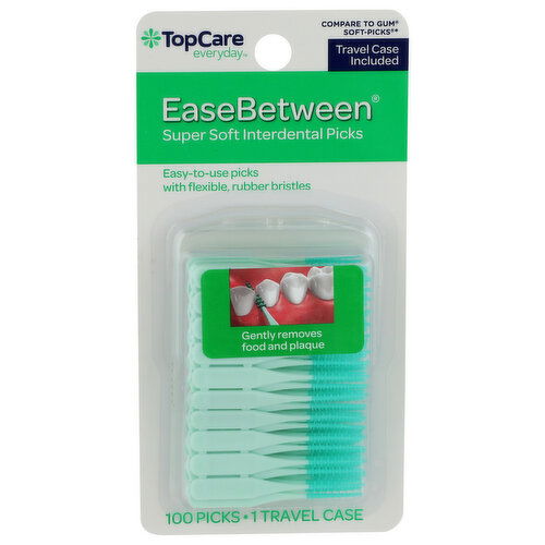 Top Care Everyday Easebetween Dental Picks - 100 Count