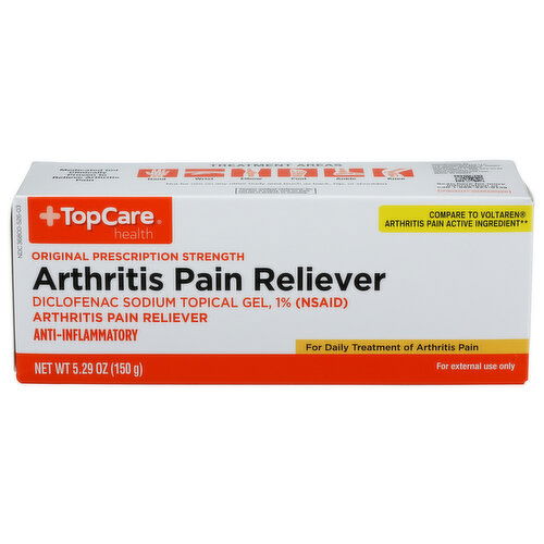 Top Care Health Arthritis Pain Reliever - 5.29 Ounce