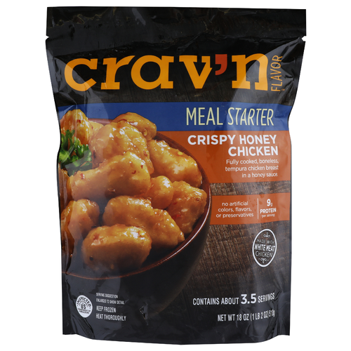 Crav'n Flavor Crispy Honey Chicken Meal Starter - 18 Ounce - 1 Count