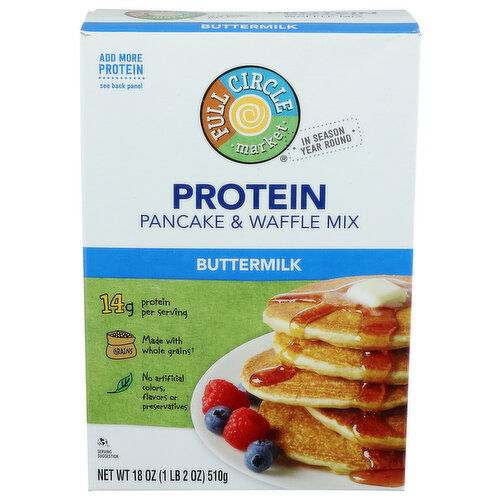 Full Circle Market Fc Pancake Waffle Mix - 18 Ounce Image 1 of 4