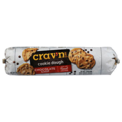 Crav'n Flavor Chocolate Chip Cookie Dough - 16.5 Ounce - 1 Count