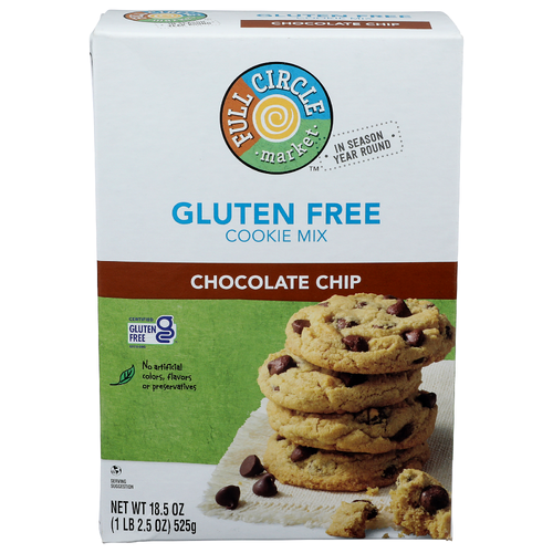 Full Circle Market Chocolate Chip Gluten Free Cookie Mix - 18.5 Ounce