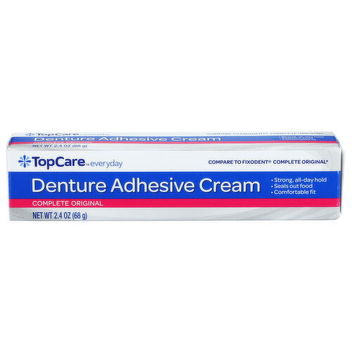 Top Care Tc Denture Adh Original Cream - 2.4 Ounce Image 1 of 3