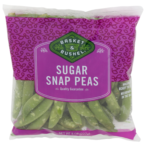 Basket & Bushel Sugar Snap Peas - 8 Ounce