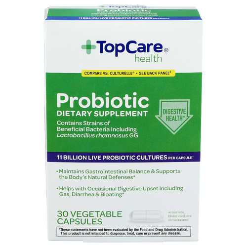 Top Care Health Probiotic Dietary Supplement - 30 Count