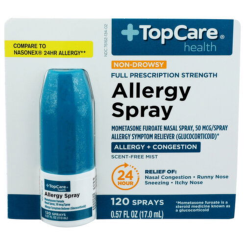 Top Care Health Non-Drowsy Allergy Spray - 0.57 Fluid Ounce
