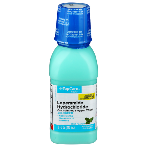TopCare Health Mint Loperamide Hydrochloride Anti Diarrheal - 8 Fluid Ounce Image 1 of 4