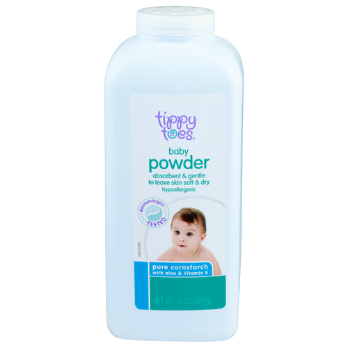 Tippy Toes Baby Powder - 15 Ounce