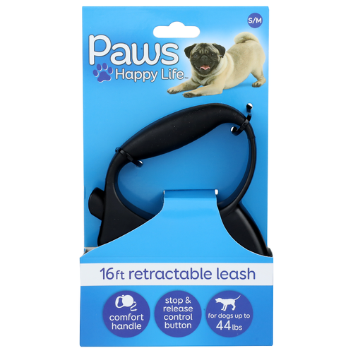 Paws Happy Life Retractable Leash - 1 Each