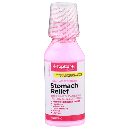 Topcare Health Upset Stomach Relieverantidiarrheal - 8 Fluid Ounce