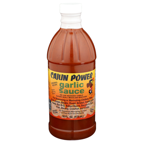 Cajun Power Garlic Sauce - 16 Fluid Ounce