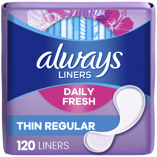 Always Liners - 120 Count Image 1 of 3