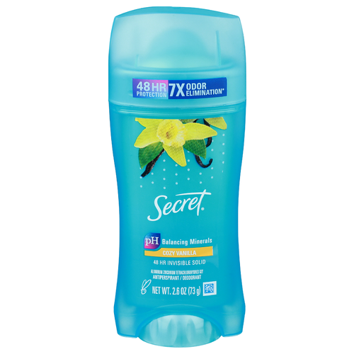 Secret Cozy Vanilla Antiperspirant Deodorant - 2.6 Ounce
