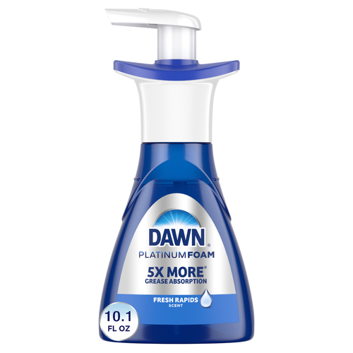Dawn Dish Soap & Detergent Fresh Rapid Scent Platinum Foam Ultra Dishwashing - 10.1 Fluid Ounce Image 1 of 3
