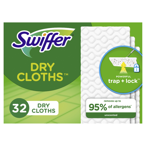 Swiffer Unscented Dry Sweeping Cloths - 32 Count Image 1 of 2
