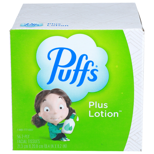 Puffs Plus Lotion Facial Tissues - 56 Count